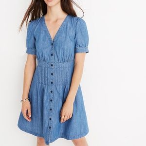 Madewell Denim Dailily Dress  Annetta Wash Size 6